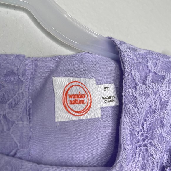 wonder nation toddler lace sleeveless dress 5T - Picture 3 of 4